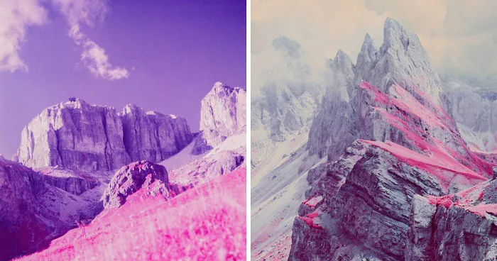 We Used Military Retired Kodak Film To Shoot Surrealistic Landscapes Of The Dolomites