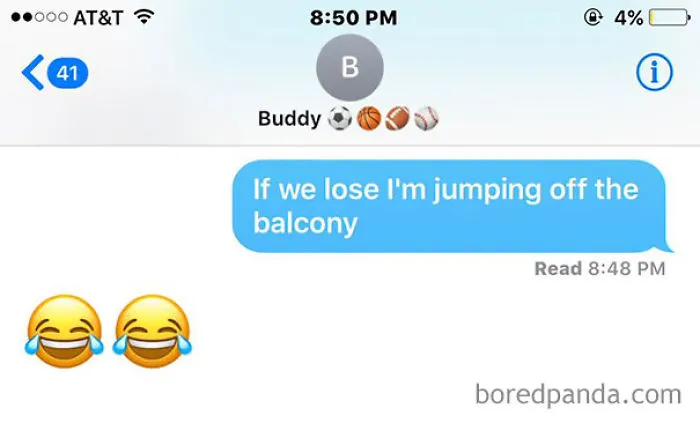 Texted My Brother About The Broncos Playing. 2 Min Later Get This Text From My Grandpa