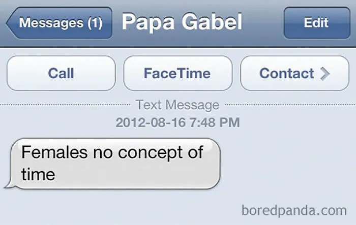 Papa Waiting For Dinner