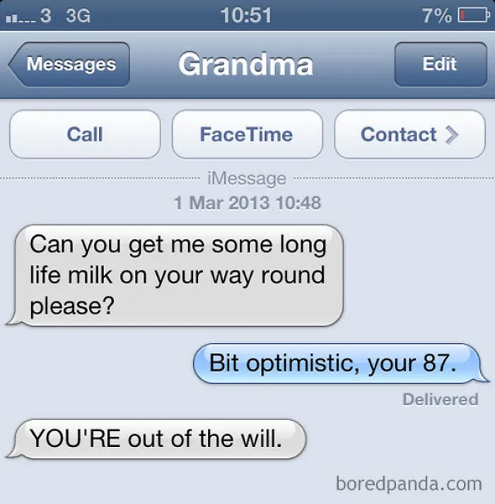 Text From Grandma