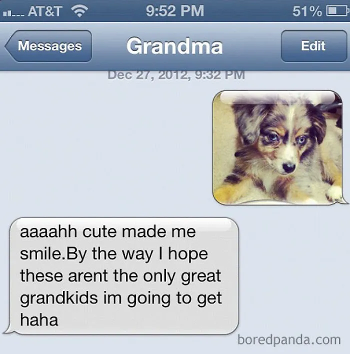 She Is Still Expecting Grandchildren