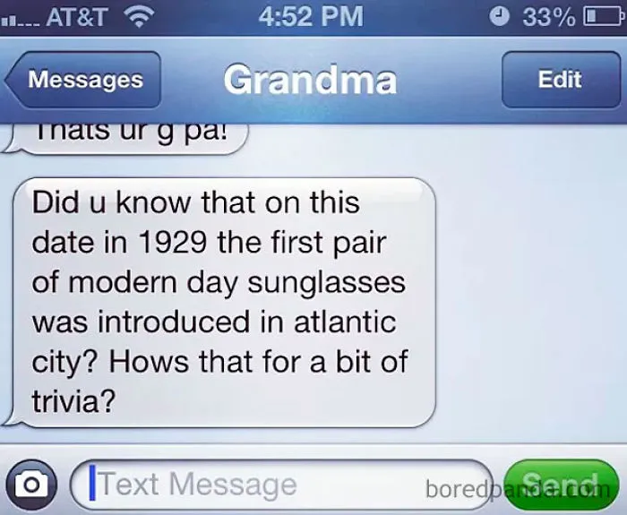 Sharing Some Historical Facts