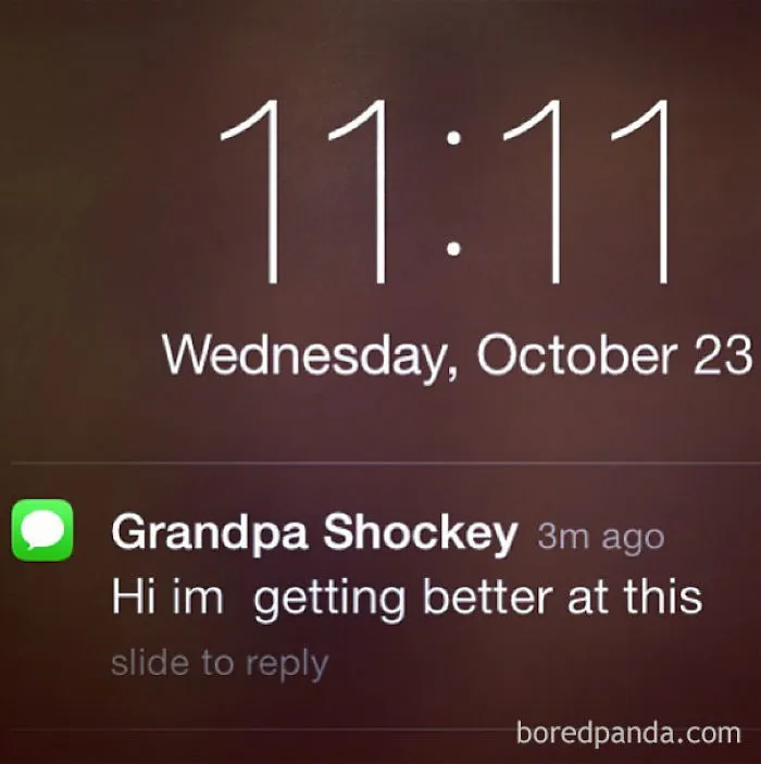 Proud Grandpa