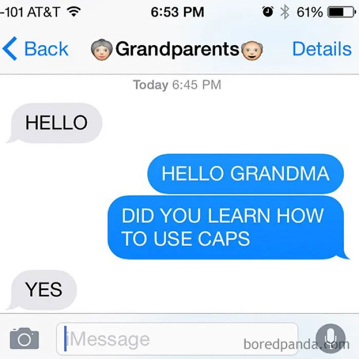 She Learned How To Scream While Texting