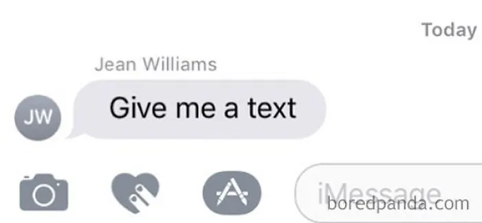 Give Me A Text