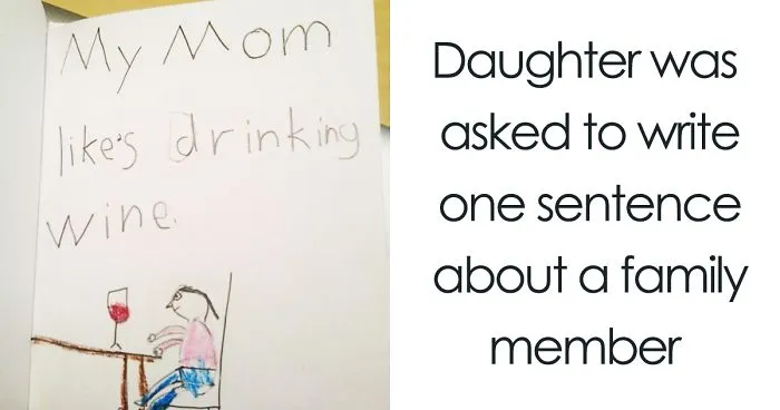18 Times Kid Drawings Revealed Too Much About Their Parents