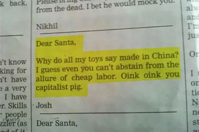 Dear Santa