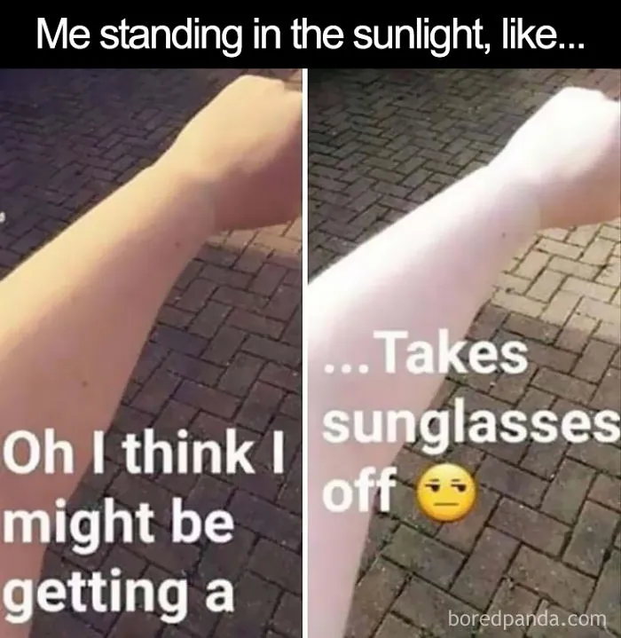 60 Funny Pale People Problems That Other People Will Never Understand