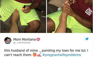 68 Funny Pics That Show What Husbands Have To Go Through When Their Wives Are Pregnant