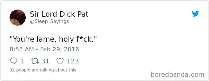 Girlfriend Tweets Weird Things Her Boyfriend Says During His Sleep, And It Will Make You Die From Laughter