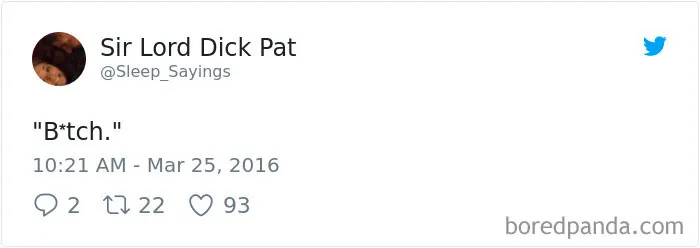 Girlfriend Tweets Weird Things Her Boyfriend Says During His Sleep, And It Will Make You Die From Laughter