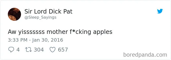 Girlfriend Tweets Weird Things Her Boyfriend Says During His Sleep, And It Will Make You Die From Laughter