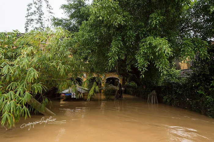 Flooding In Hoi An, The World Heritage Site Of Vietnam