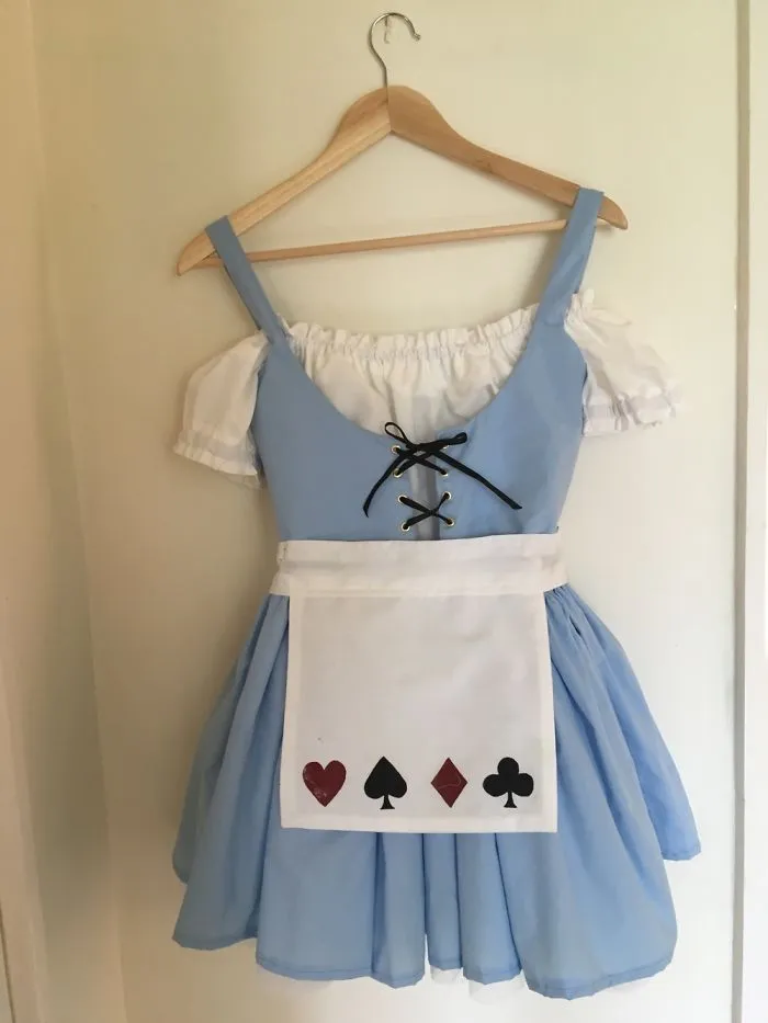 I Designed And Sewed An Alice In Wonderland Dress