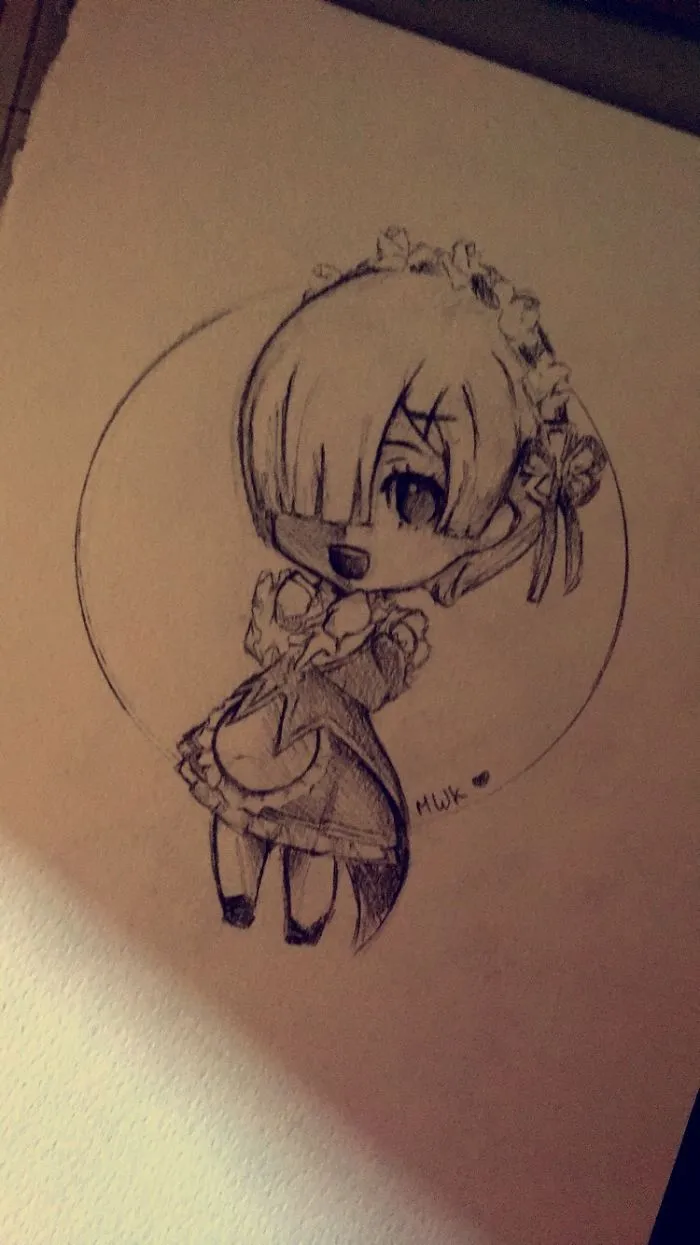 I’m A Potato Who Likes To Draw Anime .