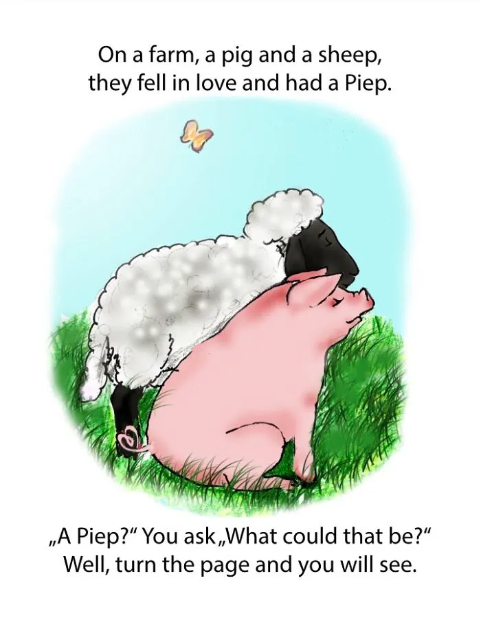 Mom Of Biracial Kids Illustrates A Mixed Creature „piep“ And Writes A Children’s Book To Teach Kids About Tolerance And Diversity.