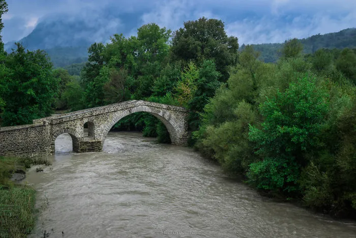 Ziakas Bridge, Grevena. Built Around 1900