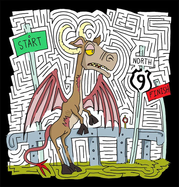 I Create Truly A-Maze-Ing Art.