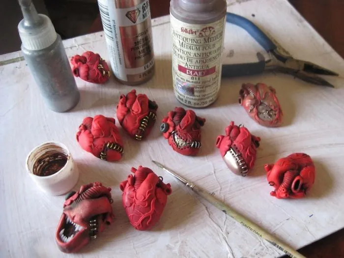 Art Workshop, Where They Create Hearts.