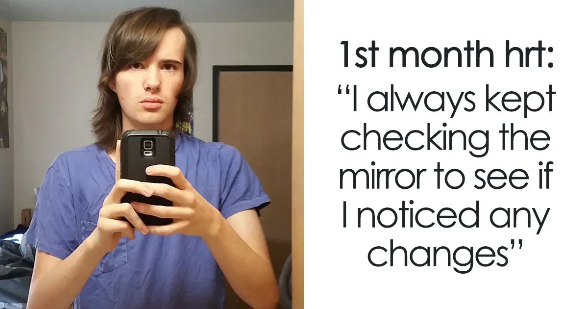 Man Documents Incredible Transformation Into Woman In 17 Months, And Her Facial Expression In Last Pic Says It All