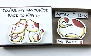 20 Purrrfect Surprise Messages Hidden In Matchboxes That Will Make Every Cat Lover Happy