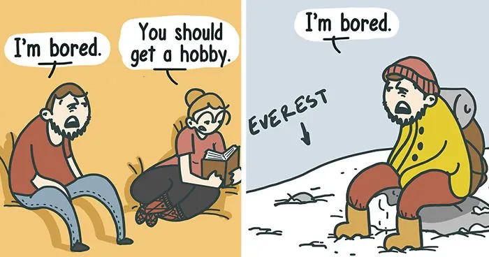 23 Darkly Humorous Comics That I Started Drawing 8 Months Ago To Escape Monotonous Routine