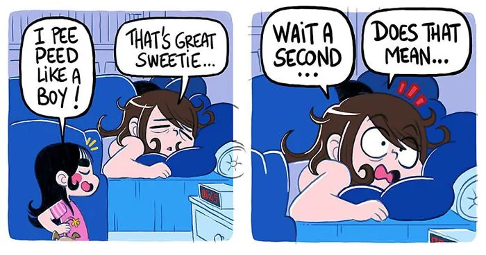 24 Hilariously Honest Comics That Capture My Parenting Experience
