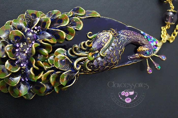 I Use Polymer Clay And Natural Stones To Create Art Nouveau Vintage Jewellery!