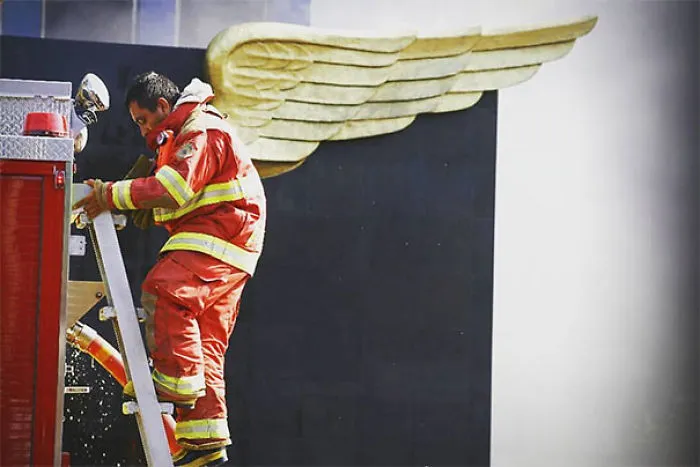 Firefighter In Peru