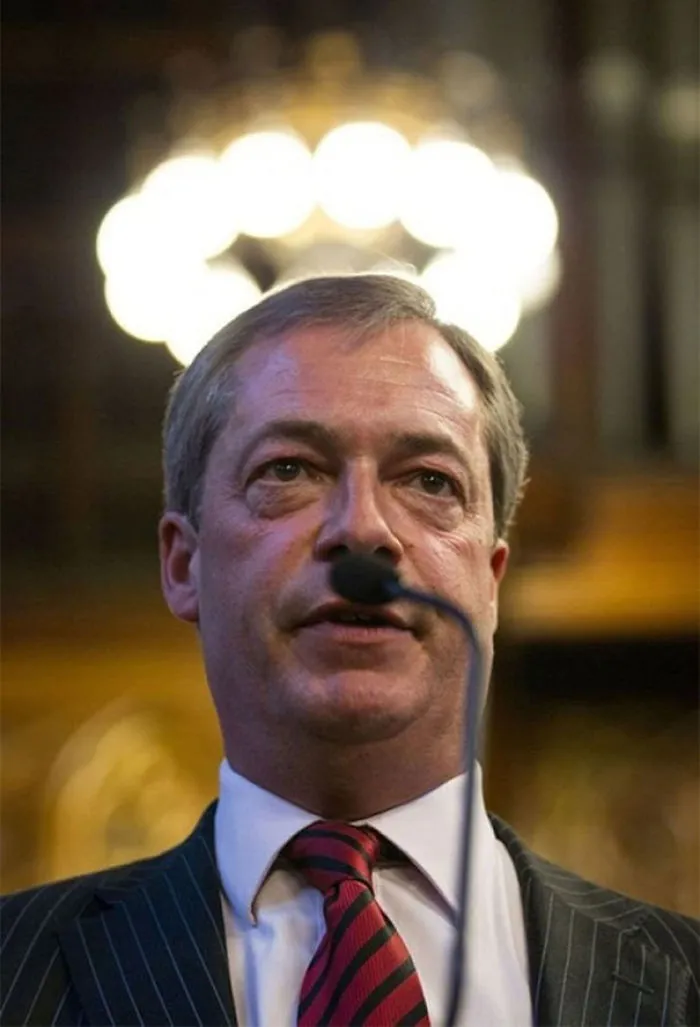 Nigel Farage Looks Like Hitler In This Photo