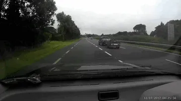 Wheel Waits For The Right Moment To Make A Dash For Freedom