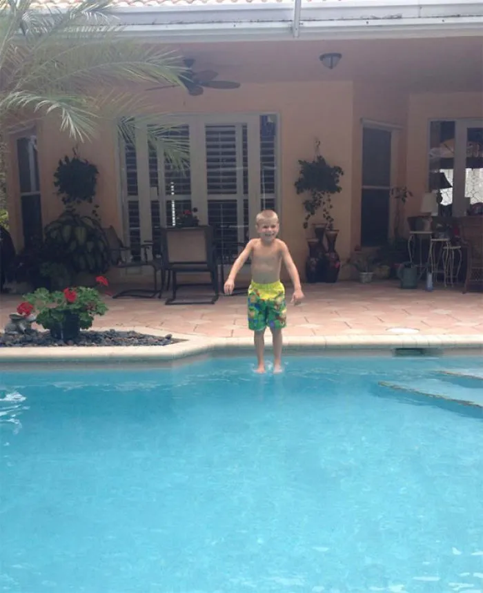 Snapped Pic Of My Nephew. Perfect Timing?