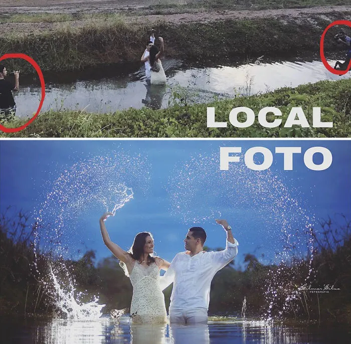 Este fotógrafo expone la "verdad" tras los retratos profesionales, y puede que te sorprenda