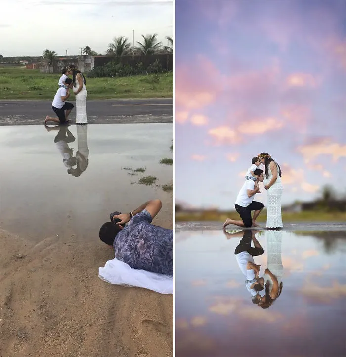Este fotógrafo expone la "verdad" tras los retratos profesionales, y puede que te sorprenda
