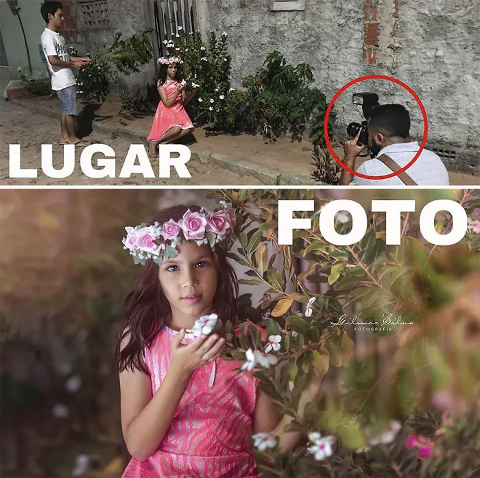 Este fotógrafo expone la "verdad" tras los retratos profesionales, y puede que te sorprenda