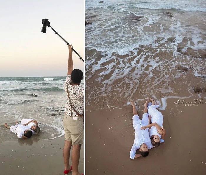 Este fotógrafo expone la "verdad" tras los retratos profesionales, y puede que te sorprenda