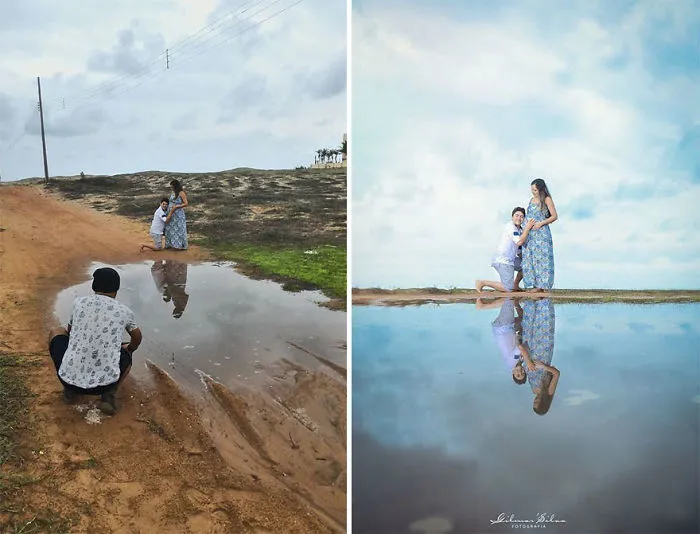 Este fotógrafo expone la "verdad" tras los retratos profesionales, y puede que te sorprenda
