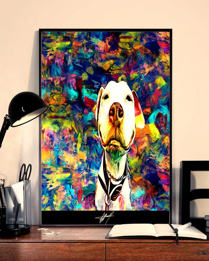 I Make Digital Paintings Of Pets From Pictures And Turn Them Into Canvas Masterpiece.
