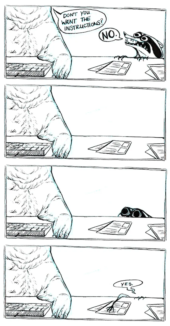 32 Darkly Hilarious Comics About A Raccoon That All Adults Will Relate To