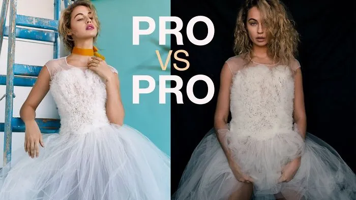 Pro Photographer Challenged A Fellow Fashion Photographer To Take Photos Of The Same Model In The Same Outfit And They Got Completely Different Results
