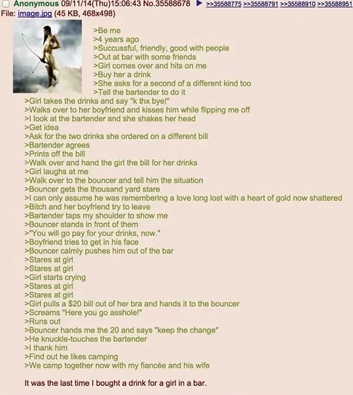 Revenge At The Bar
