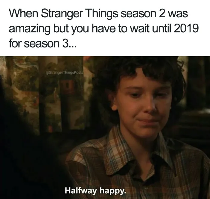 61 Brilliant Stranger Things" Memes That Will Take Your Mood From Ten To Eleven"