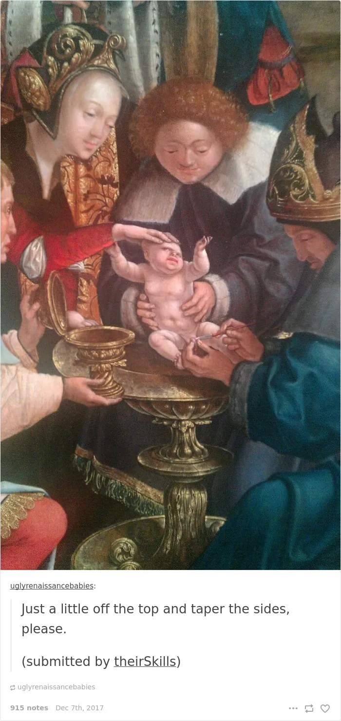 This Tumblr Dedicated To Ugly Babies In Renaissance Paintings Is The Funniest Thing You'll See All Day