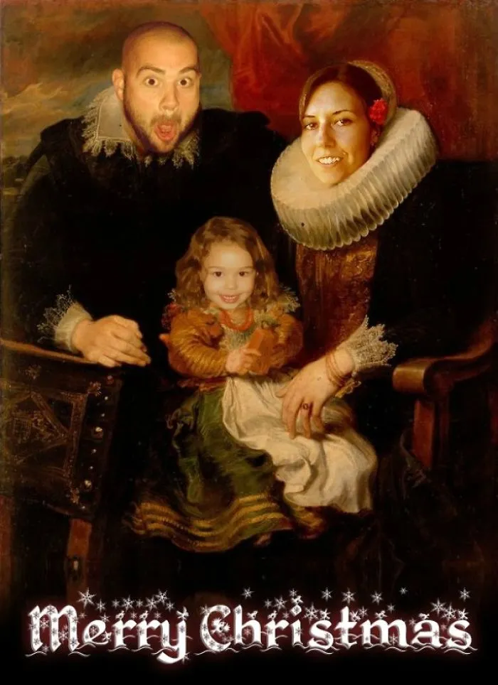This Is Our Christmas Card Picture
