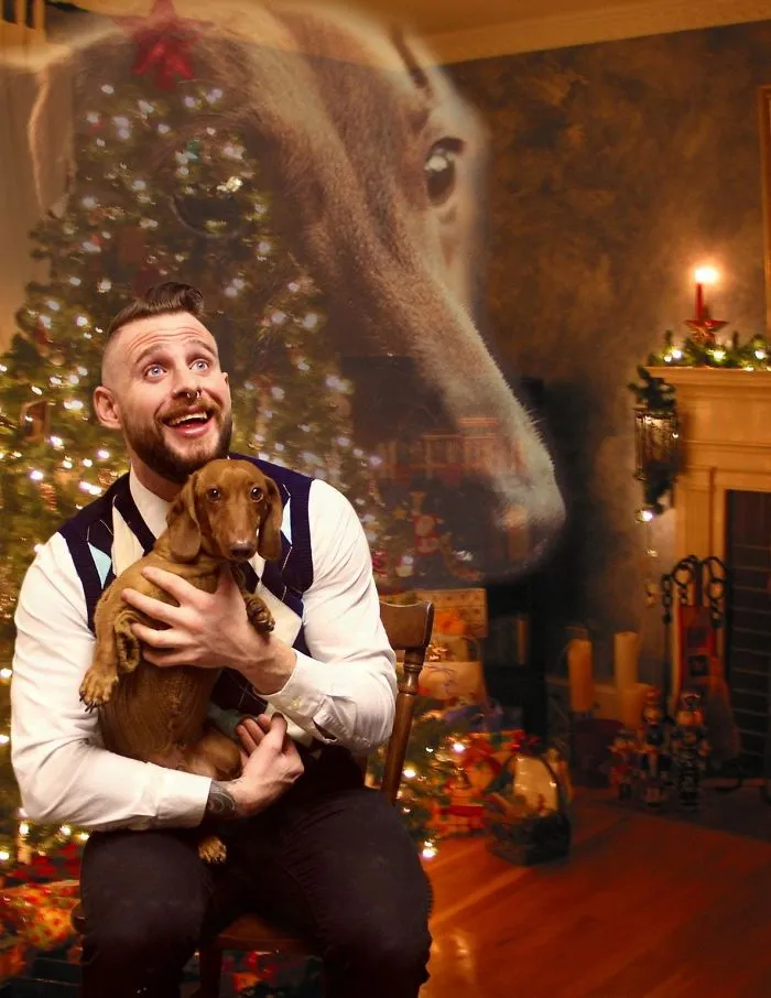 I Made My Family Christmas Card