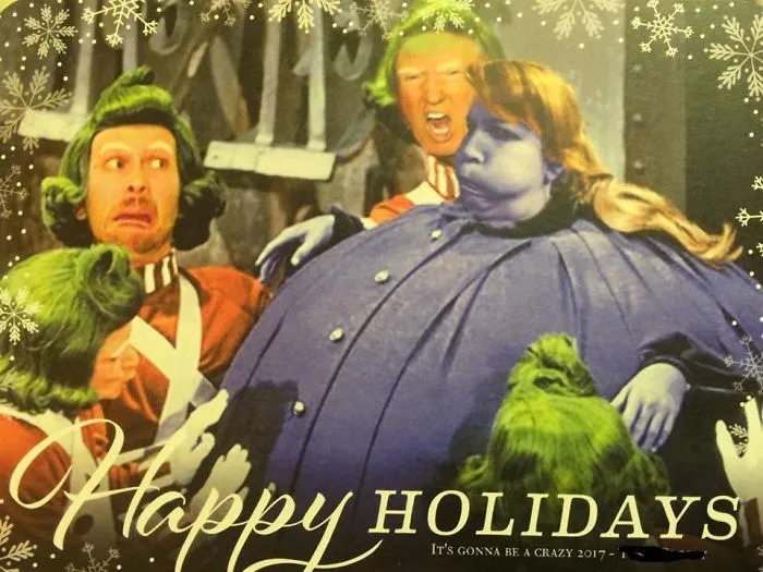 Friend Got Pregnant... This Is Her Christmas Card