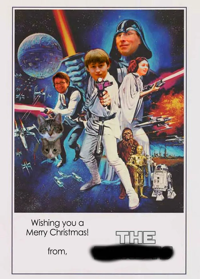 My Sister And I Designed Our Family's Christmas Card