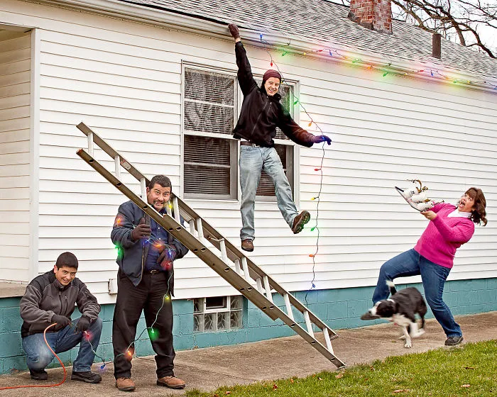 A Fun Take On Our Annual Christmas Card