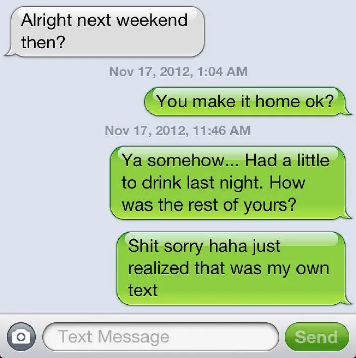 Smooth Move Drunk Me...