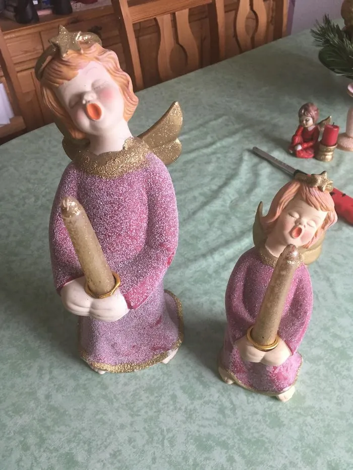 Los nuevos candeleros de mi abuela